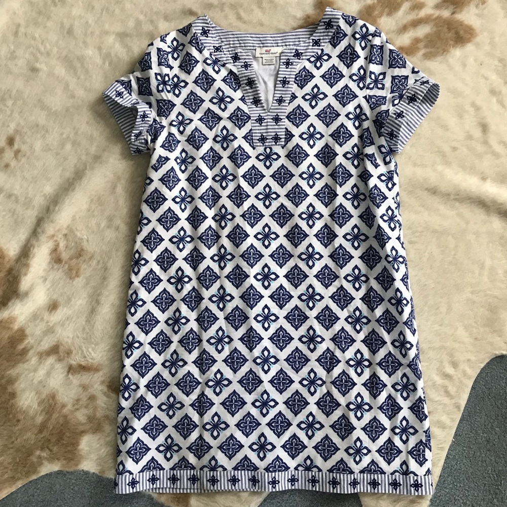 Vineyard Vines Linen Shift Dress